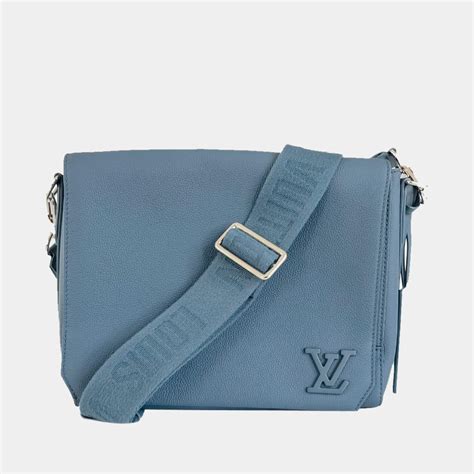 louis vuitton blue messenger bag|louis vuitton messenger bag vintage.